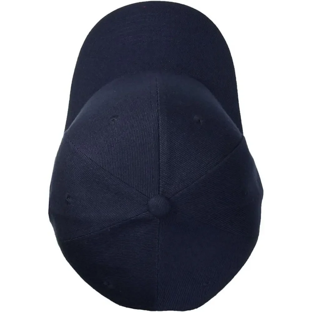 Unisex Black Navy Set Of 2 Athletic Adjustable Strap Casual Classic Baseball Cap